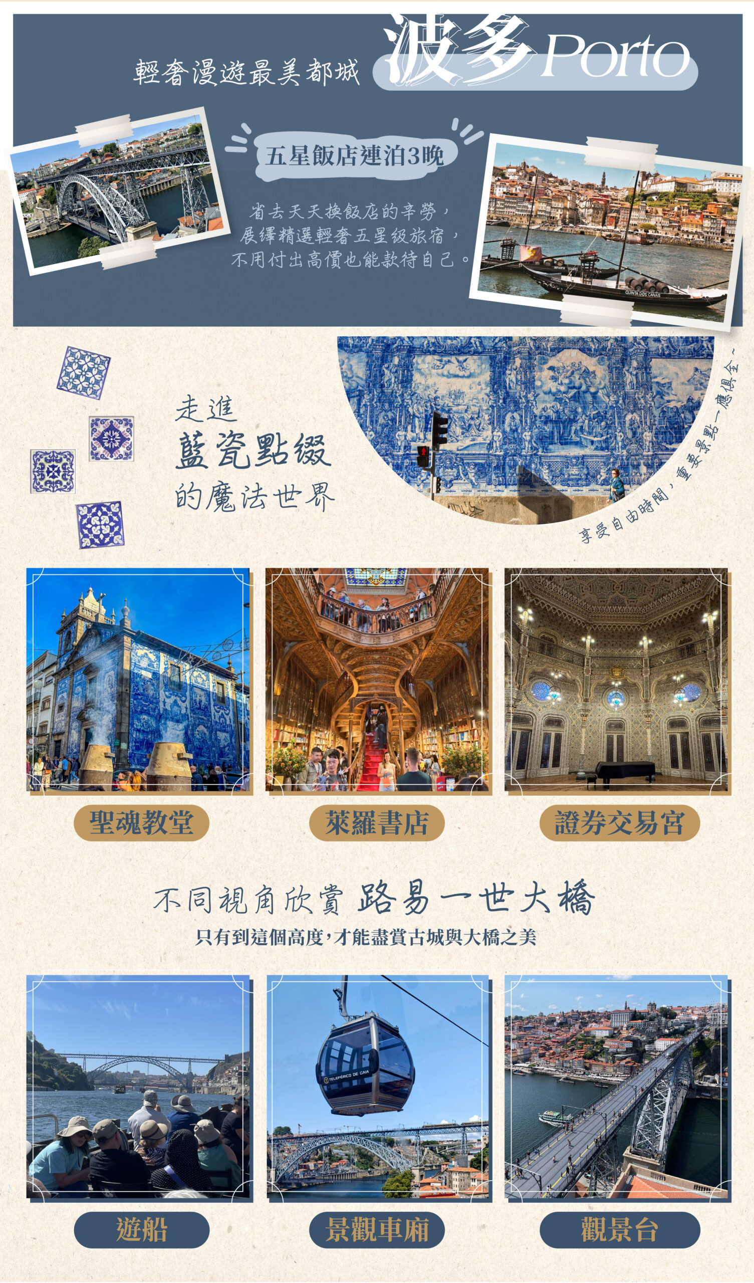 葡萄牙13天－行程特色｜展繹旅行社