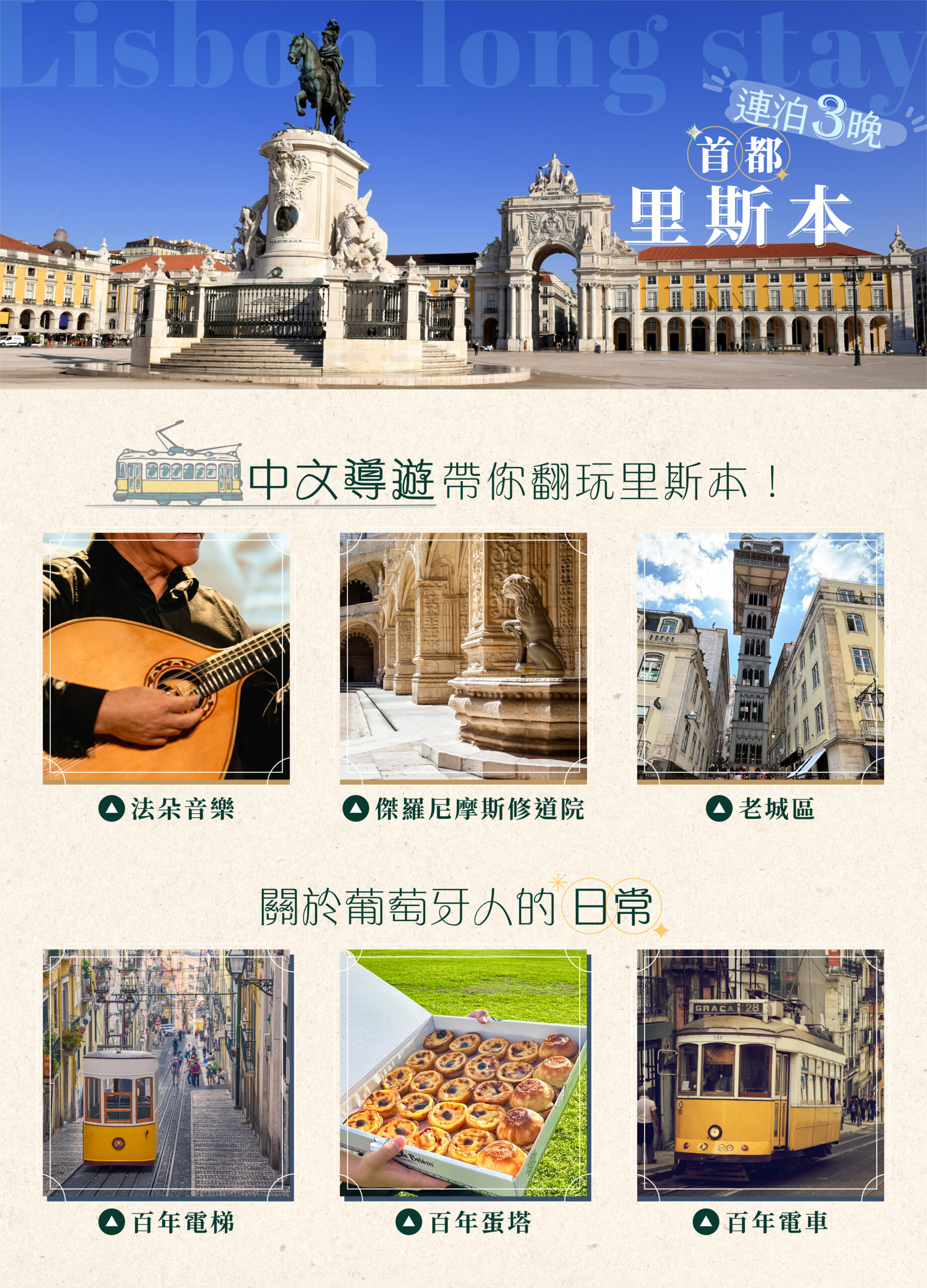 2026葡萄牙15天－行程特色｜展繹旅行社