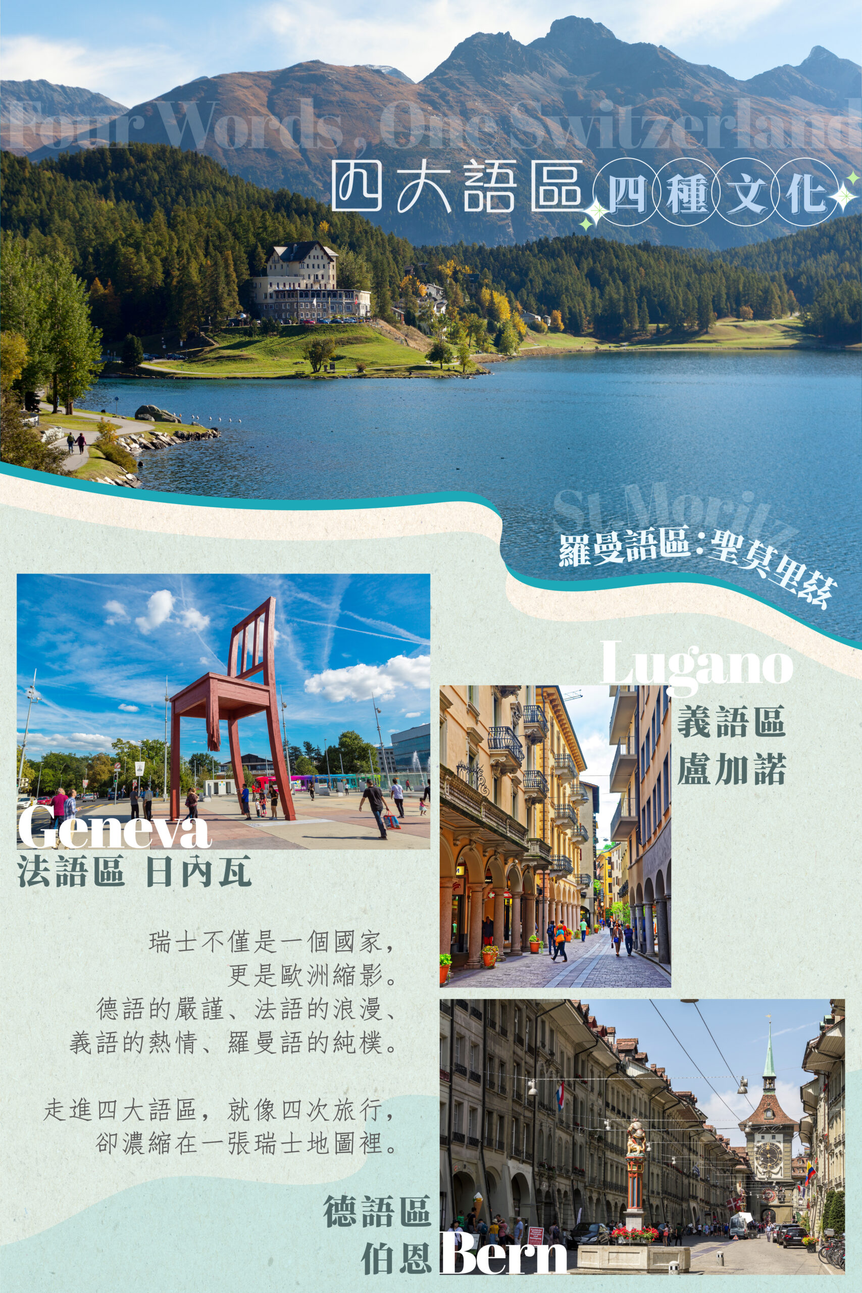 2026瑞士14天－行程特色｜展繹旅行社