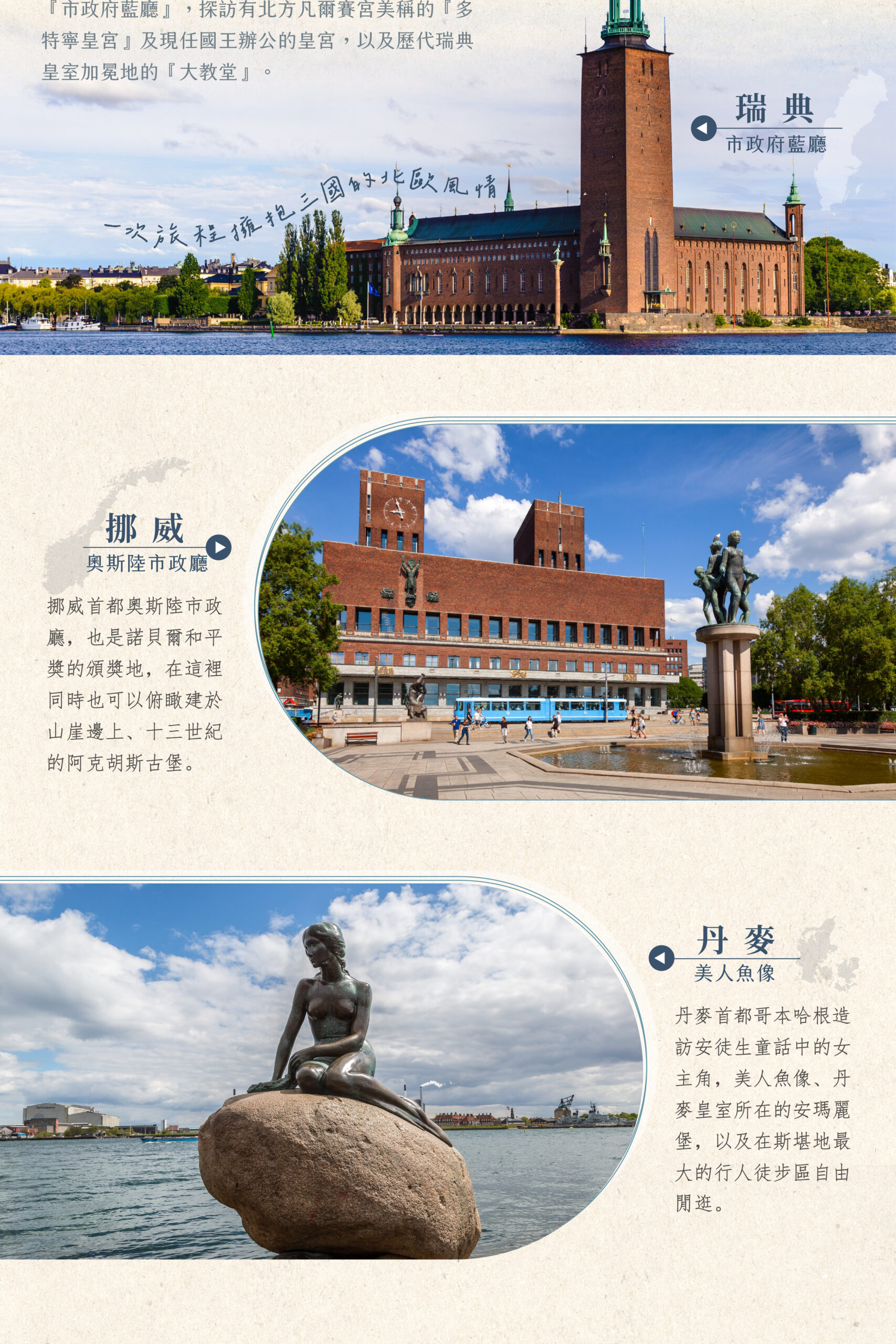 2026北歐三國12天－行程特色｜展繹旅行社