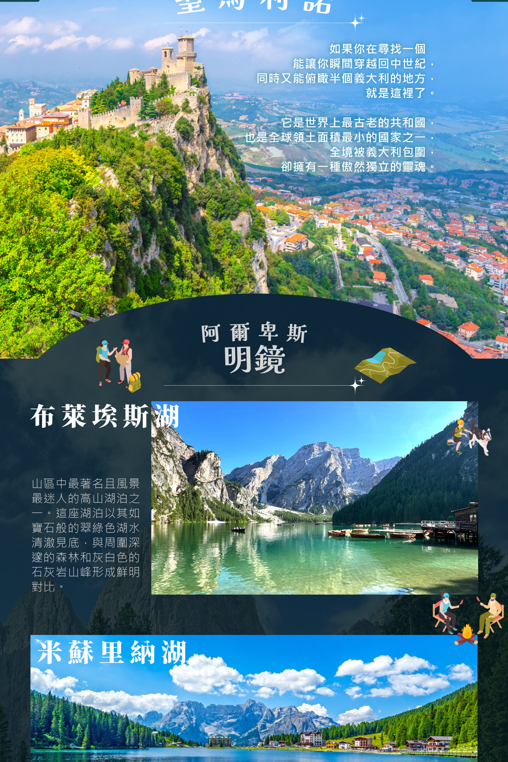 2026義大利 多洛米堤 15天【健行版】－行程特色｜展繹旅行社