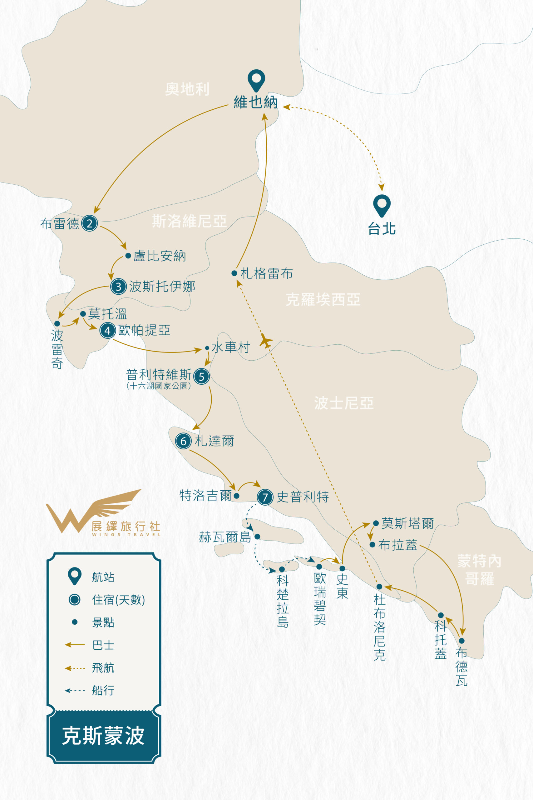 2026克斯蒙波15天-每日行程|展繹旅行社