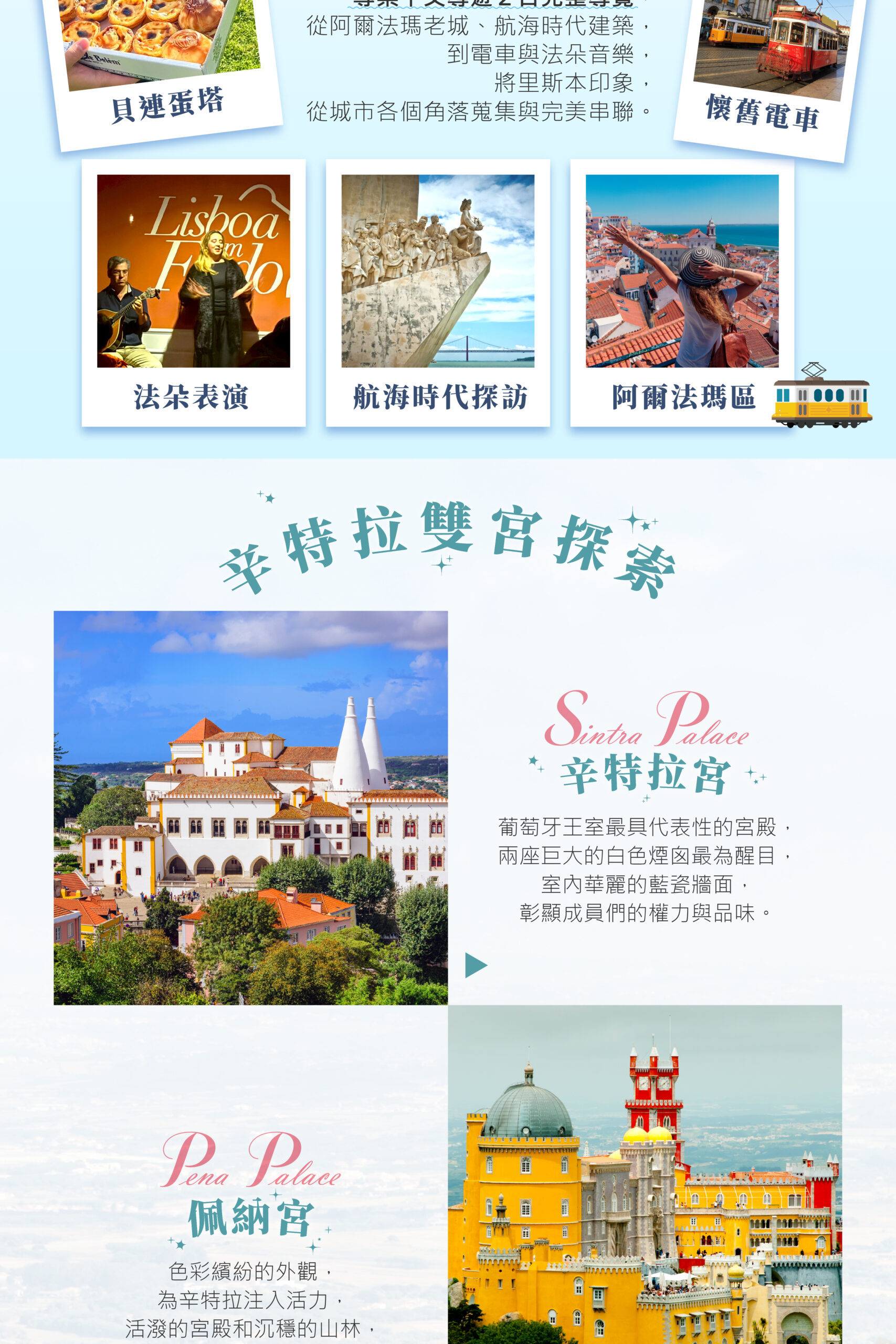 2027葡萄牙 單國深度 15天－行程特色｜展繹旅行社