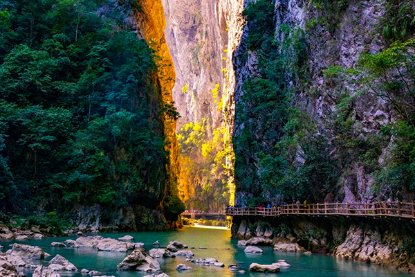 大七孔景區